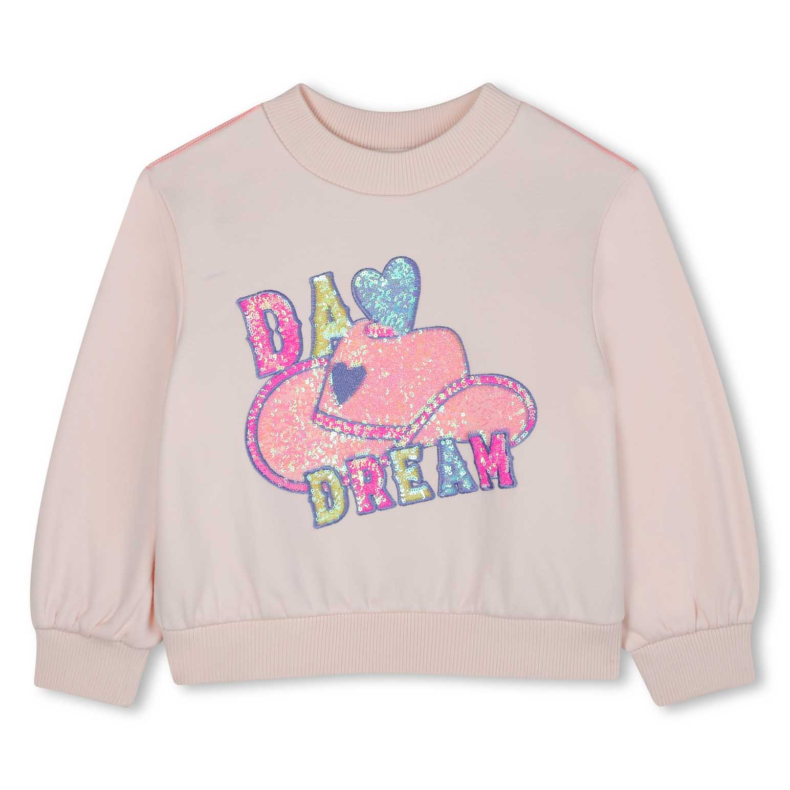 Billieblush French Terry Sequin Sweatshirt 3Y-6Y